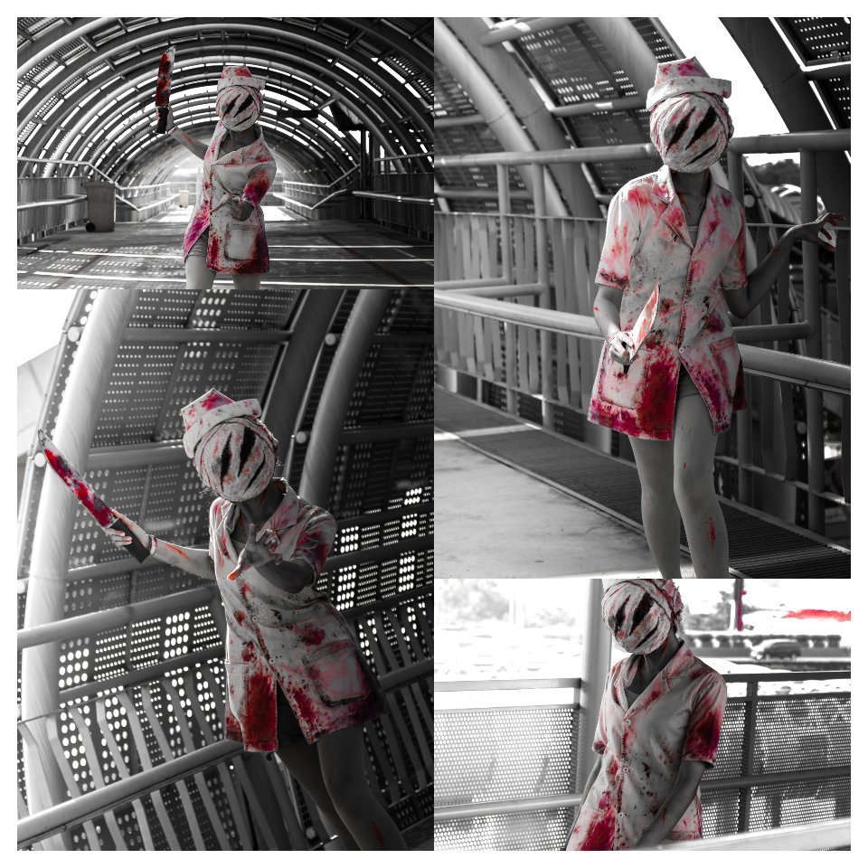 Nun cosplay photo series photographed by Iki
