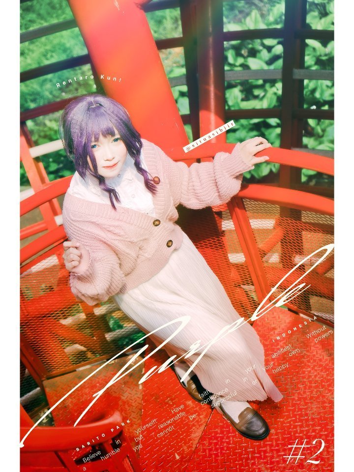 Waguri cosplay magazine number 1 photographed by Iki